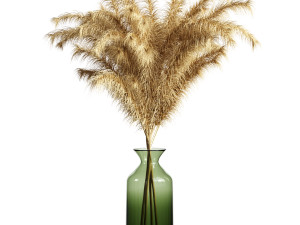 Decorative Pampas Bouquet 3D-Modell