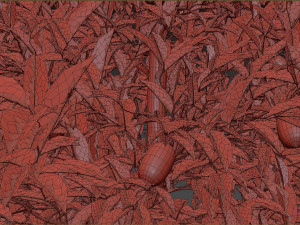 Lemon Tree Plant 3D 모델