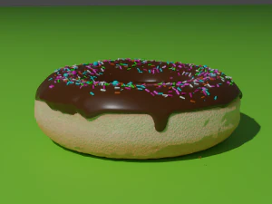 ciambella Modello 3D