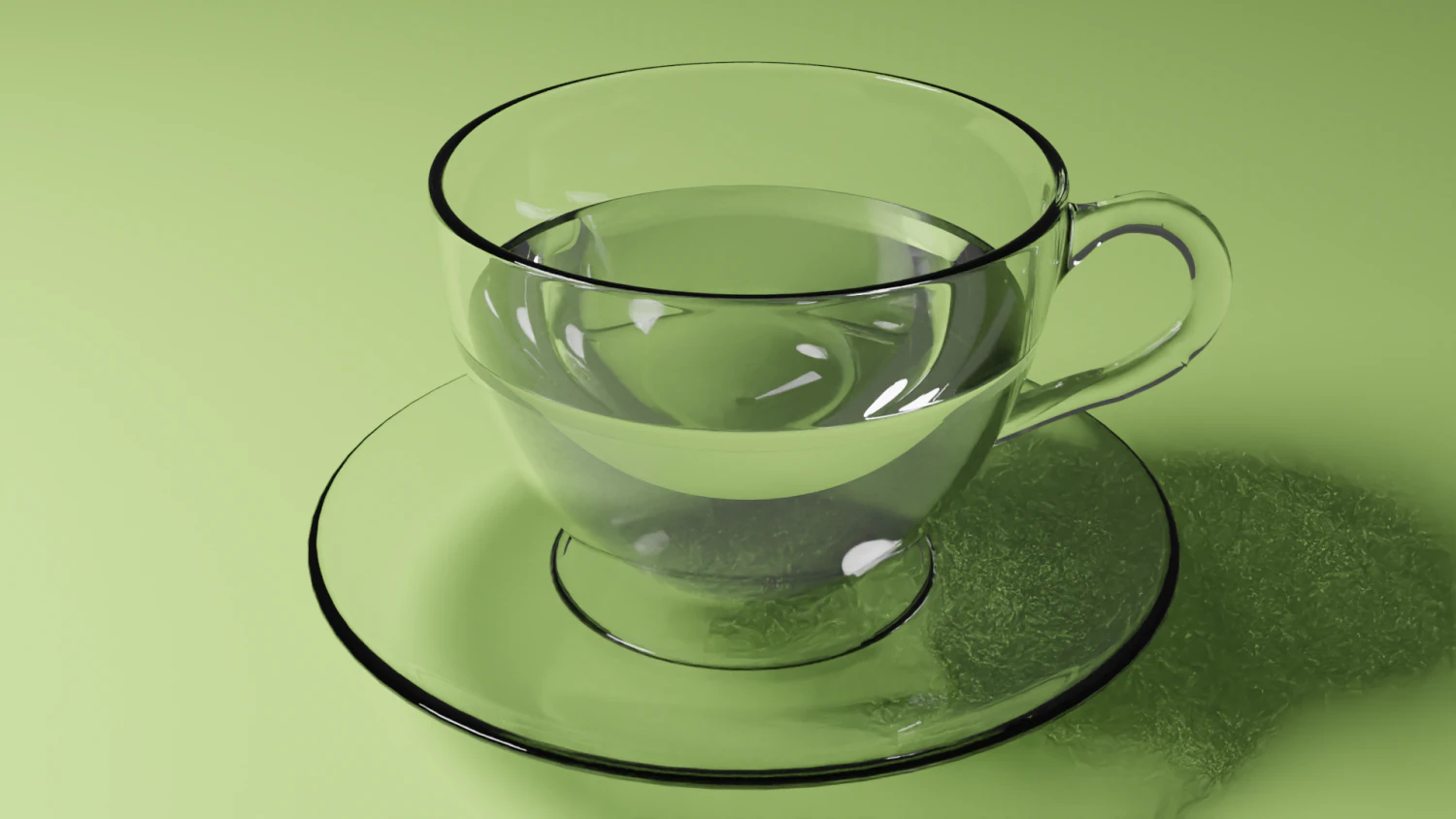 coffee cup with saucer 3D Model .c4d .max .obj .3ds .fbx .stl .blend