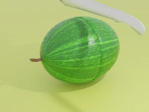 切瓜动画 3D 模型