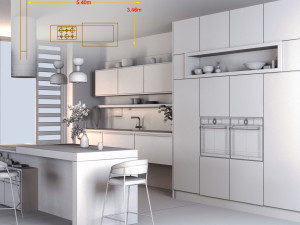 blackkitchen Modelo 3D