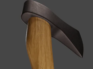 common axe - hacha comun 3D Model