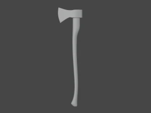 common axe - hacha comun 3D Model