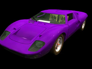 Gt40 3D Model