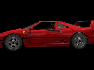 Ferrari f40 3D Model