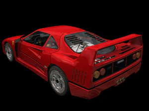 Ferrari f40 3D Model