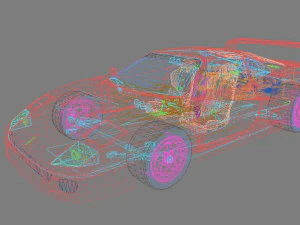 Ferrari f40 3D Model