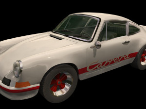 Porsche 911 carrera 3D 모델