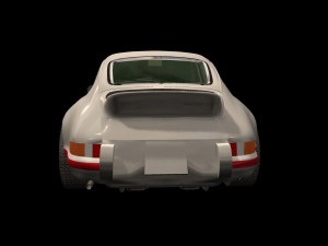 Porsche 911 carrera 3D 模型