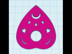 alternative earrings set 4 3D Print Model