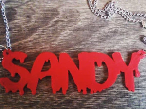 sandy earrings necklace set 3D Print Model
