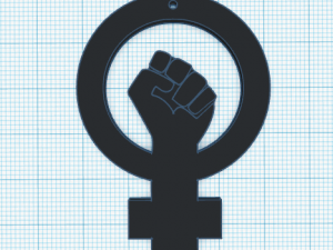 fem earrings 3D Принт Модель