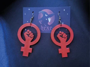 fem earrings 3D Print Model