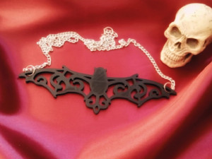 bat necklace 3D Print Model