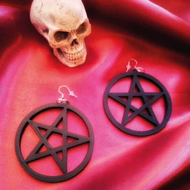 star earring Modello di stampa 3D .c4d .max .obj .3ds .fbx .stl .blend 