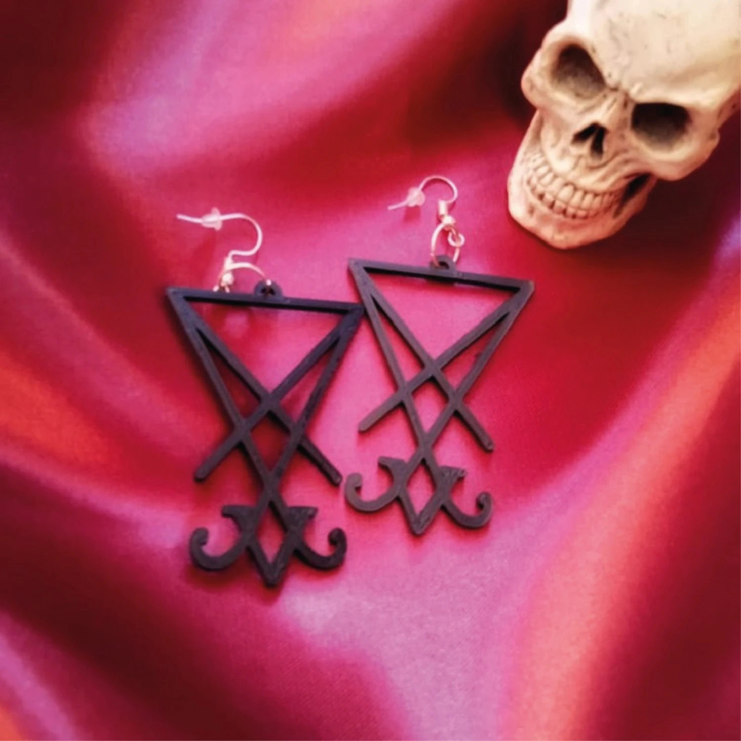 sigil earrings 3D Print Model .c4d .max .obj .3ds .fbx .stl .blend 