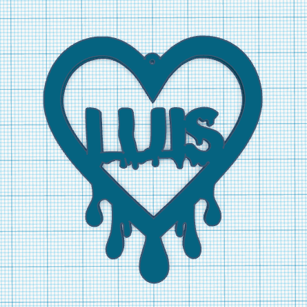 luis bleeding heart Model Cetak 3D .c4d .max .obj .3ds .fbx .stl .blend 