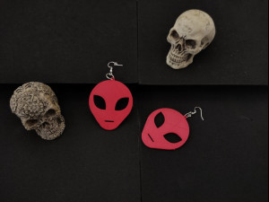 alien earring 3D Принт Модель