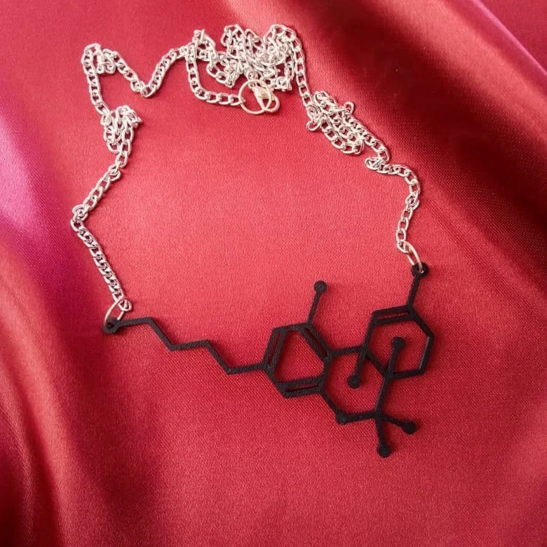 thc necklance 3D Print Model .c4d .max .obj .3ds .fbx .stl .blend