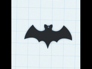 bat earrings 3D 打印模型