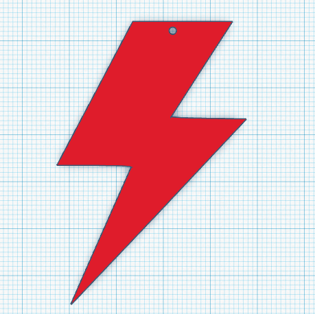 lightning earrings 3D Print Model .c4d .max .obj .3ds .fbx .stl .blend