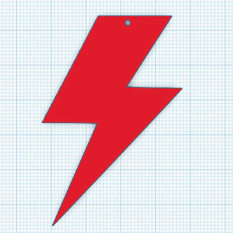 lightning earrings 3D Print Model .c4d .max .obj .3ds .fbx .stl .blend 