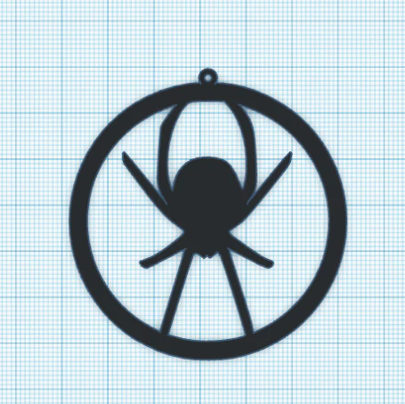 spider 2 earrings 3D Print Model .c4d .max .obj .3ds .fbx .stl .blend 
