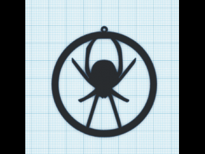 spider 2 earrings 3D Print Model