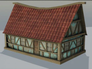 low-poly-house 3D Model