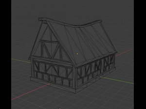 low-poly-house Modello 3D