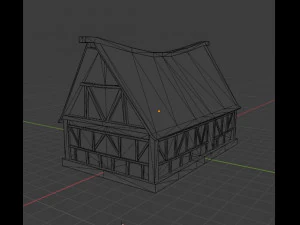 low-poly-house 3D Model