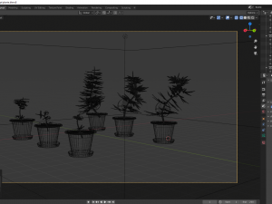 weed sprout cannabis Model 3D