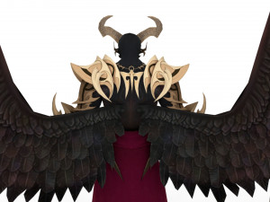 Demon man rigged and animated 3D Модель