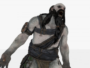 Demon man rigged and animated 3D Модель