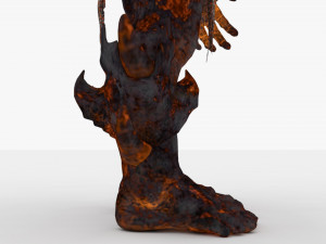 Demon man rigged and animated 3D Модель