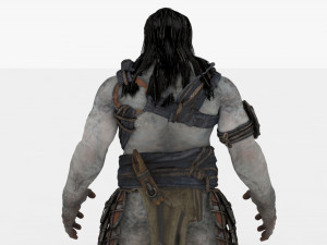 Demon man rigged and animated 3D Модель
