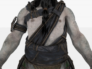 Demon man rigged and animated 3D Модель