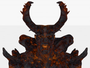 Demon man rigged and animated 3D Модель