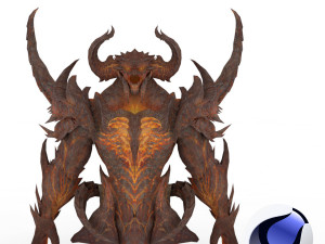 artuman rigged and animated model 3D Model