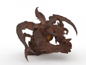 artuman rigged and animated model Model 3D