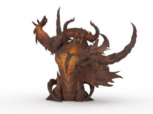 artuman rigged and animated model Model 3D