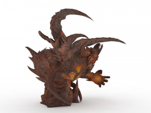 artuman rigged and animated model Model 3D