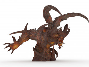 artuman rigged and animated model Model 3D
