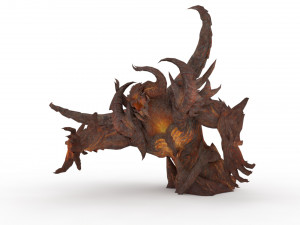 artuman rigged and animated model Model 3D