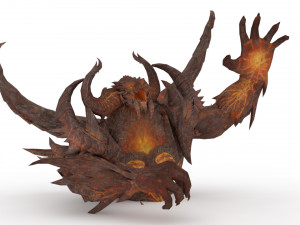 artuman rigged and animated model Model 3D