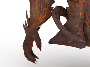 artuman rigged and animated model Model 3D