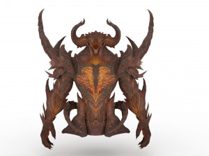 artuman rigged and animated model Model 3D