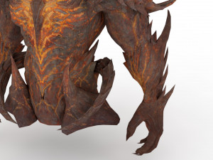 artuman rigged and animated model Model 3D