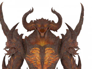 artuman rigged and animated model 3D Model